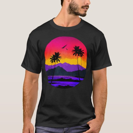 T-shirt Paysage d'été (Devant)