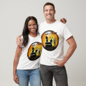 T-shirt paysage d'Halloween (Unisexe)