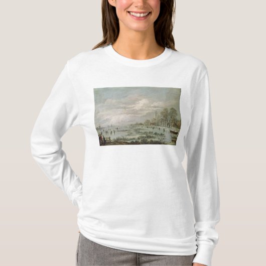 T-shirt Paysage d'hiver (Devant)