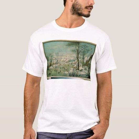T-shirt Paysage d'hiver (Devant)