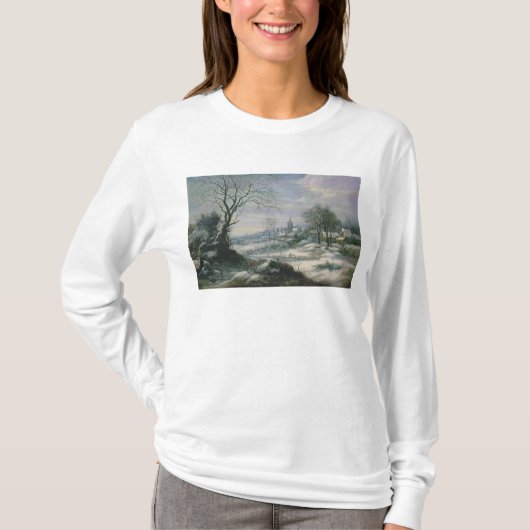 T-shirt Paysage d'hiver (Devant)