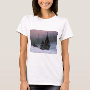 T-shirt Paysage d'hiver (par Caspar David Friedrich)