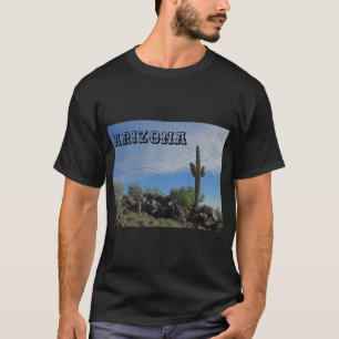 T-shirt Paysage du désert de l'Arizona Saguaro Cactus Phot