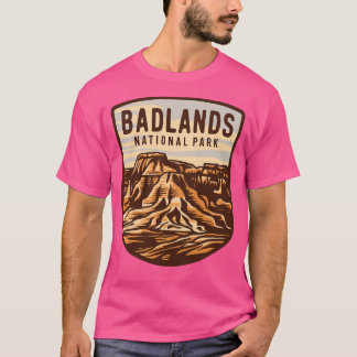 T-shirt Paysage du parc national des Badlands