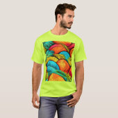 T-shirt Paysage dynamique (Devant entier)