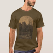 T-shirt Paysage forestier (Devant)