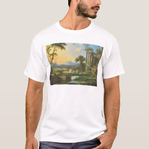 T-shirt Paysage italien avec des ruines
