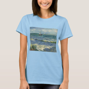 T-shirt Paysage marin de Van Gogh à Saintes Maries de la M