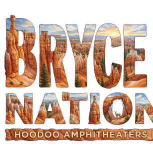 T-shirt Paysage merveilleux des hoodoos de Bryce Canyon