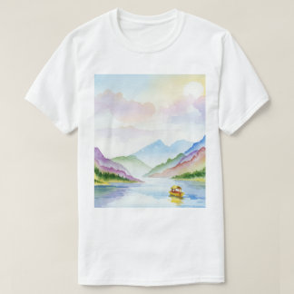 T-shirt Paysage montagneux