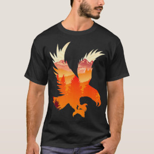T-shirt Paysage national de l'Aigle Paysage immergé P Faun