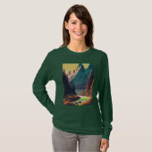 T-shirt Paysage Nature Eau (Devant entier)