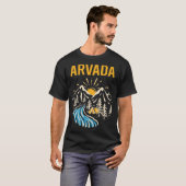 T-shirt Paysage naturel Arvada (Devant entier)