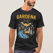 T-shirt Paysage naturel Gardena (Devant)