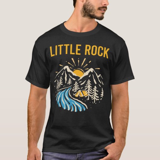 T-shirt Paysage naturel Little Rock (Devant)