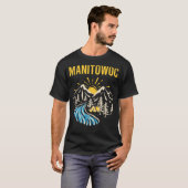 T-shirt Paysage naturel Manitowoc (Devant entier)