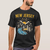 T-shirt Paysage naturel New Jersey (Devant)