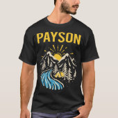 T-shirt Paysage naturel Payson (Devant)