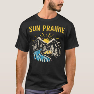 T-shirt Paysage naturel Prairie de soleil