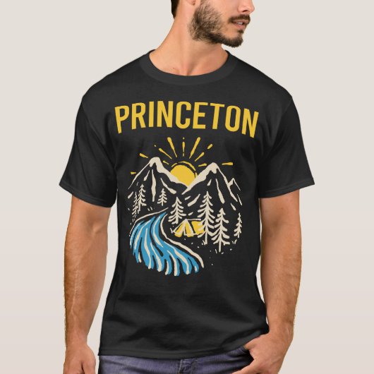 T-shirt Paysage naturel Princeton (Devant)