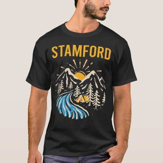 T-shirt Paysage naturel Stamford (Devant)