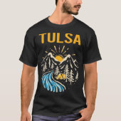 T-shirt Paysage naturel Tulsa (Devant)