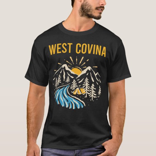 T-shirt Paysage naturel West Covina (Devant)