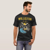 T-shirt Paysage naturel Williston (Devant entier)