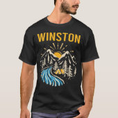 T-shirt Paysage naturel Winston (Devant)