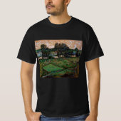T-shirt Paysage, Pont à travers Oise par Vincent van Gogh (Devant)