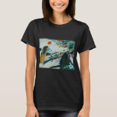 T-shirt Paysage romantique par Wassily Kandinsky (Devant)