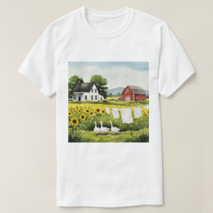 T-shirt Paysage rural