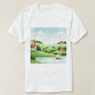 T-shirt Paysage rural