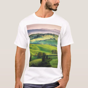 T-shirt Paysage : Sérénité Peinte Légère