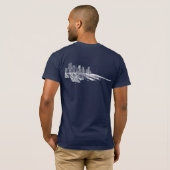 T-shirt Paysage urbain (Dos entier)