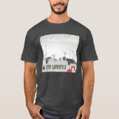 T-shirt paysage urbain (Devant)