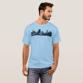 T-shirt paysage urbain (Devant entier)