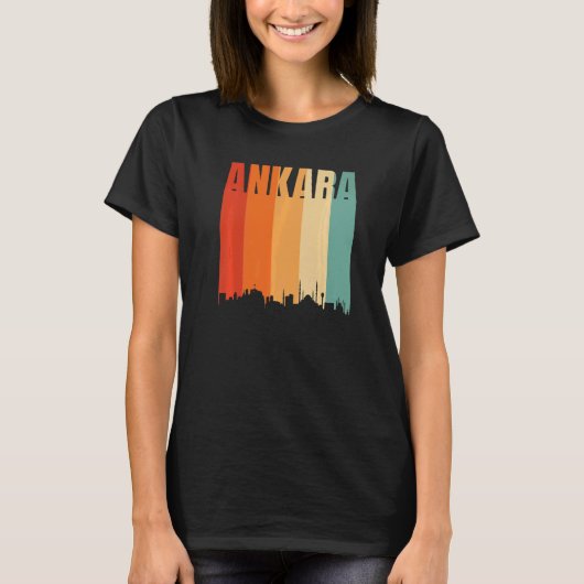 T-shirt Paysage urbain d'Ankara (Devant)