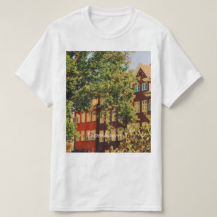 T-shirt Paysage urbain de Copenhague - Danemark