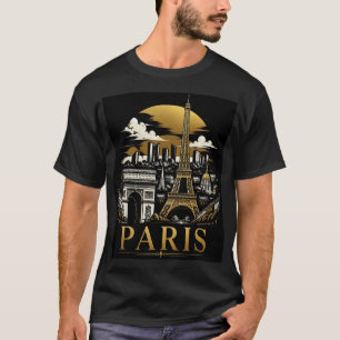 T-shirt Paysage urbain de Paris