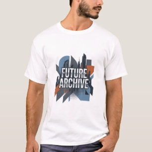 T-shirt Paysage urbain géométrique moderne de la ville du