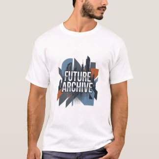 T-shirt Paysage urbain géométrique moderne de la ville du 