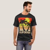 T-shirt Paysage vintage (Devant entier)