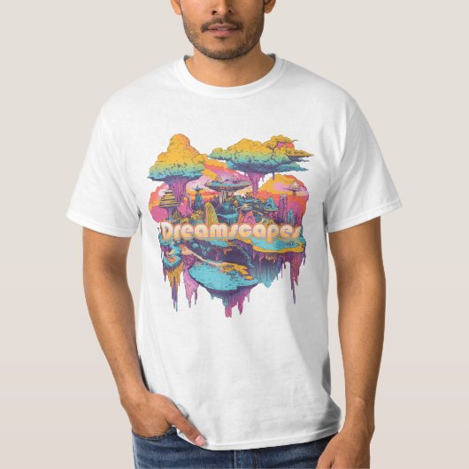 T-shirt Paysages de rêves (Devant)