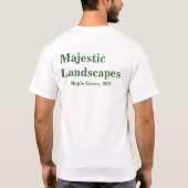 T-shirt Paysages majestueux (Dos)