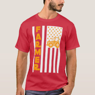 T-shirt Paysan américain cadeau Patriotic Fier paysan
