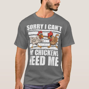 T-shirt Paysan de poulets Amusant Fermier drôle d'élevage