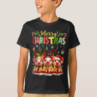 Paysan drôle Joyeux Noël Renne Santa Gs Fam