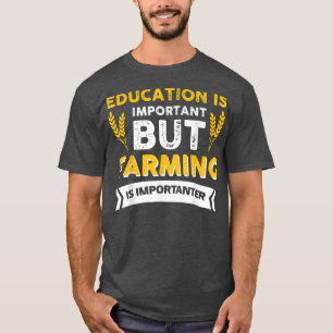T-shirt Paysan Patriotique L'agriculture alimentaire local