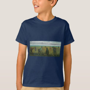 T-shirt Paysans ou paysans de Van Gogh qui plantent des po